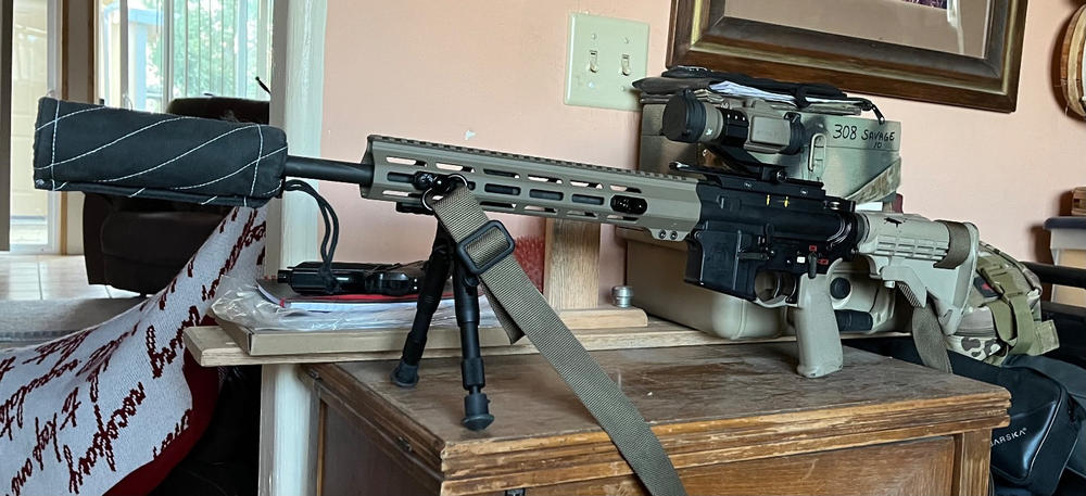 NBS Free Float M-LOK Handguard - 12", FDE - Customer Photo From Jock Harmon