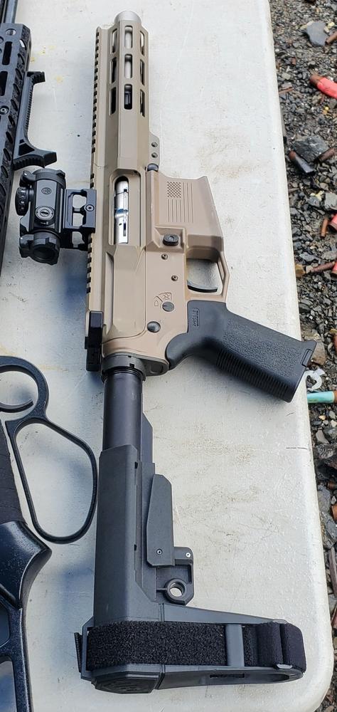 NBS Slick Side Billet Receiver & M-LOK Handguard Combo - Customer Photo From Andrew