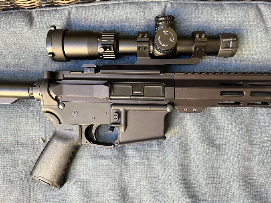 NBS Slick Side Billet Upper Receiver - Black - Customer Photo From Dennis Moroney