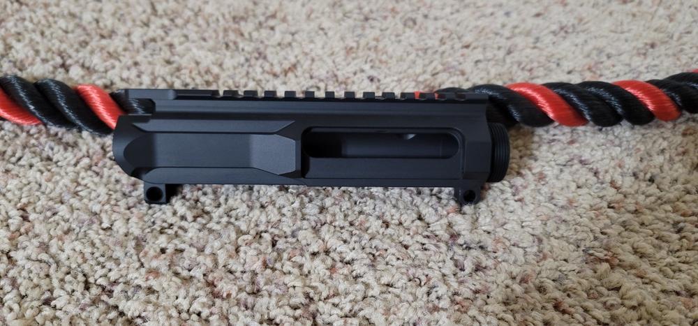 NBS Slick Side Billet Upper Receiver - Black - Customer Photo From Kenneth Hill