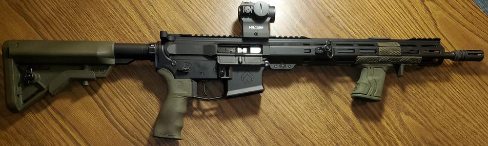 NBS Slick Side Billet Upper Receiver - Customer Photo From Kevin