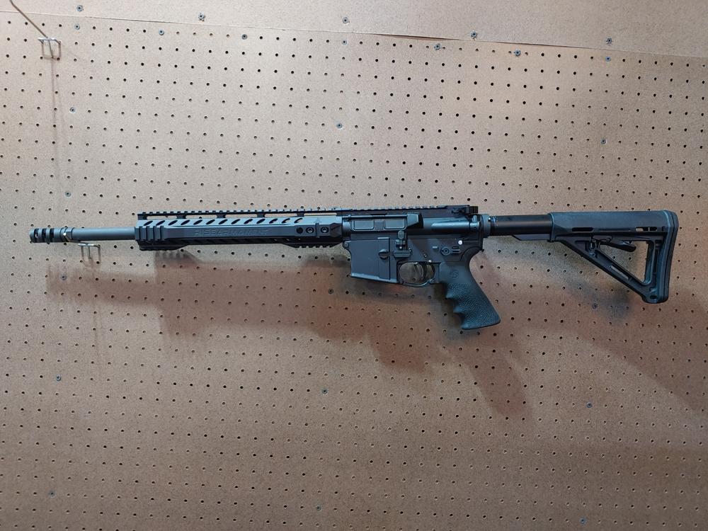 Rise Armament AR-15 RA-901 Slimline Handguard - Anodized Black - 11.5", Black - Customer Photo From Kenny Savage