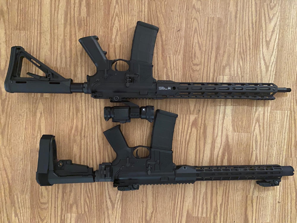 Rise Armament AR-15 RA-905 M-LOK Handguard - 13.5", Black - Customer Photo From William Brown