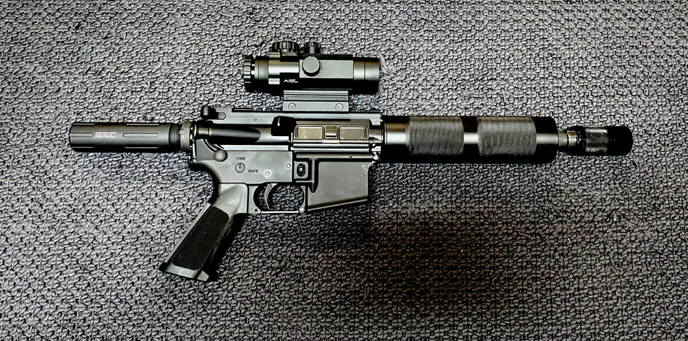Strike Industries AR Short Pistol Receiver Extension Buffer Tube Kit - Customer Photo From IronY