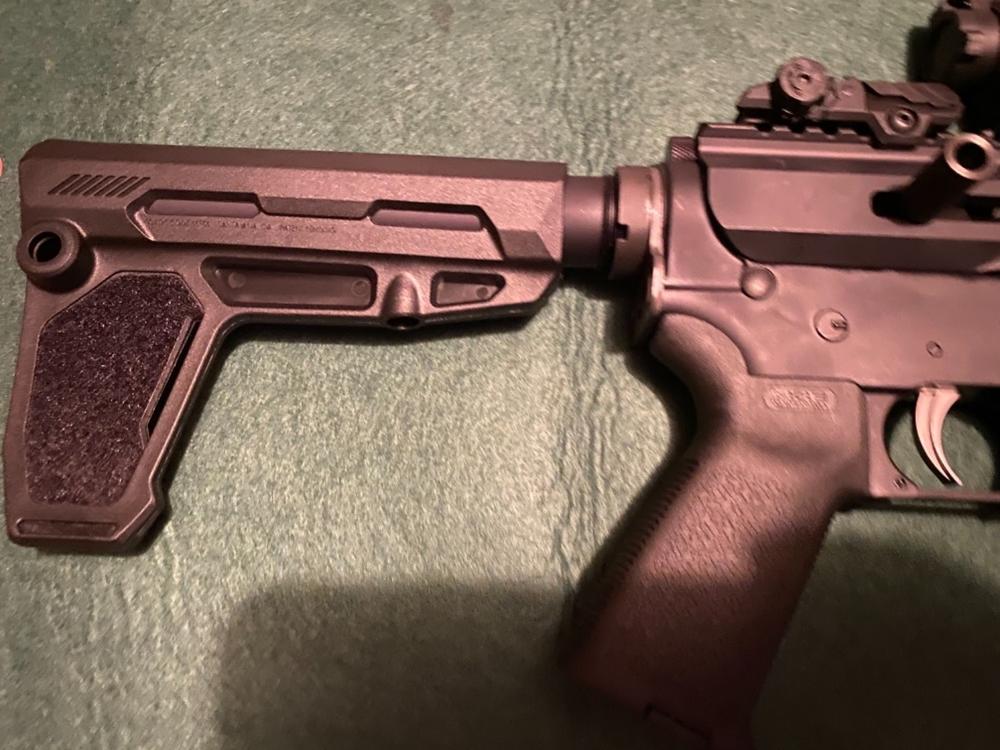 Strike Industries Stabilizer for AR Pistol - Customer Photo From Kevin Taylor