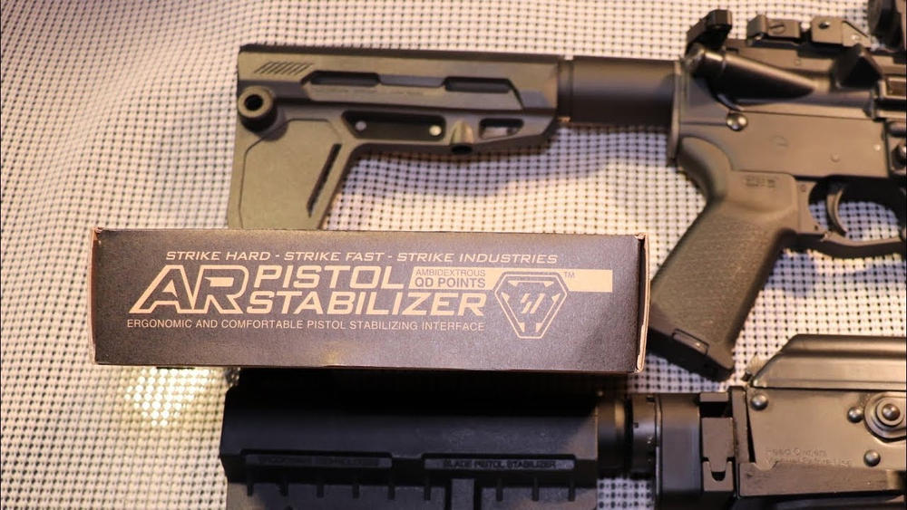 Strike Industries Stabilizer for AR Pistol - Customer Photo From Jason Wollering