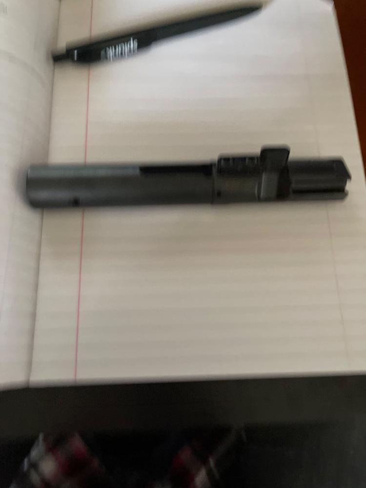 Toolcraft 9mm Bolt Carrier Group Gen 2 - Black Nitride - Customer Photo From Matthew Lohaus