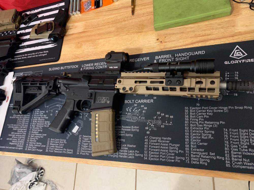Geissele Super Modular Rail MK4 M-LOK Handguard - 9.3", DDC - Customer Photo From Ariel Gonzalez