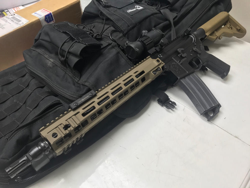 Geissele Super Modular Rail MK4 M-LOK Handguard - 13", DDC - Customer Photo From Nathaniel L.