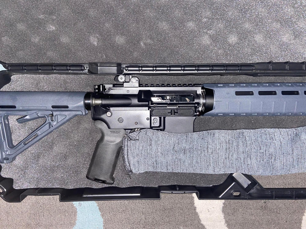 Magpul MOE Stock Mil-Spec - Grey - Customer Photo From AARON CROSS