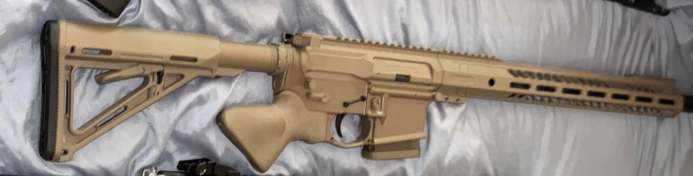 Magpul MOE Stock Mil-Spec - FDE - Customer Photo From AARON CROSS