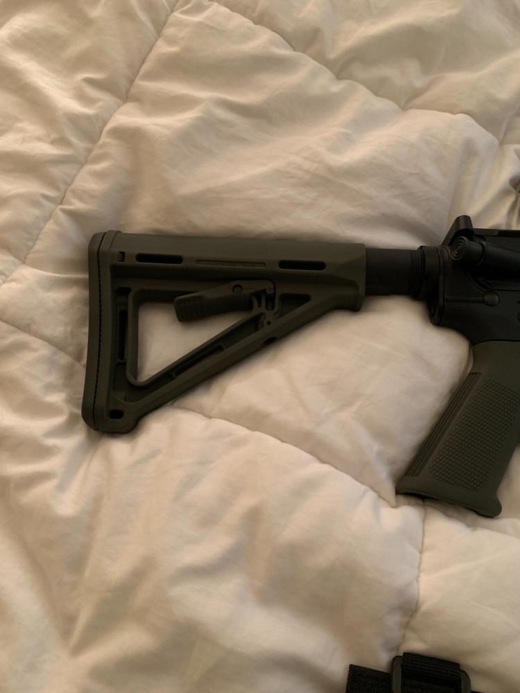 Magpul MOE Stock Mil-Spec - Black - Customer Photo From David Cantera