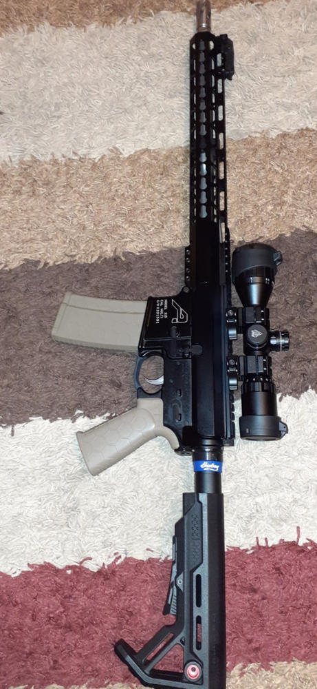 Hexmag Advanced Tactical Grip - FDE - Customer Photo From ANDREW ROTH