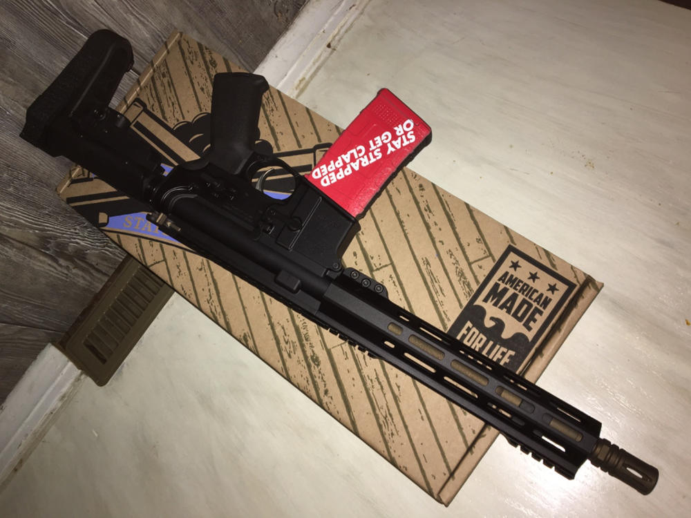 Dirty Bird 10.5" SMRS Complete Upper (Midnight Edition) - Customer Photo From Allysa S.