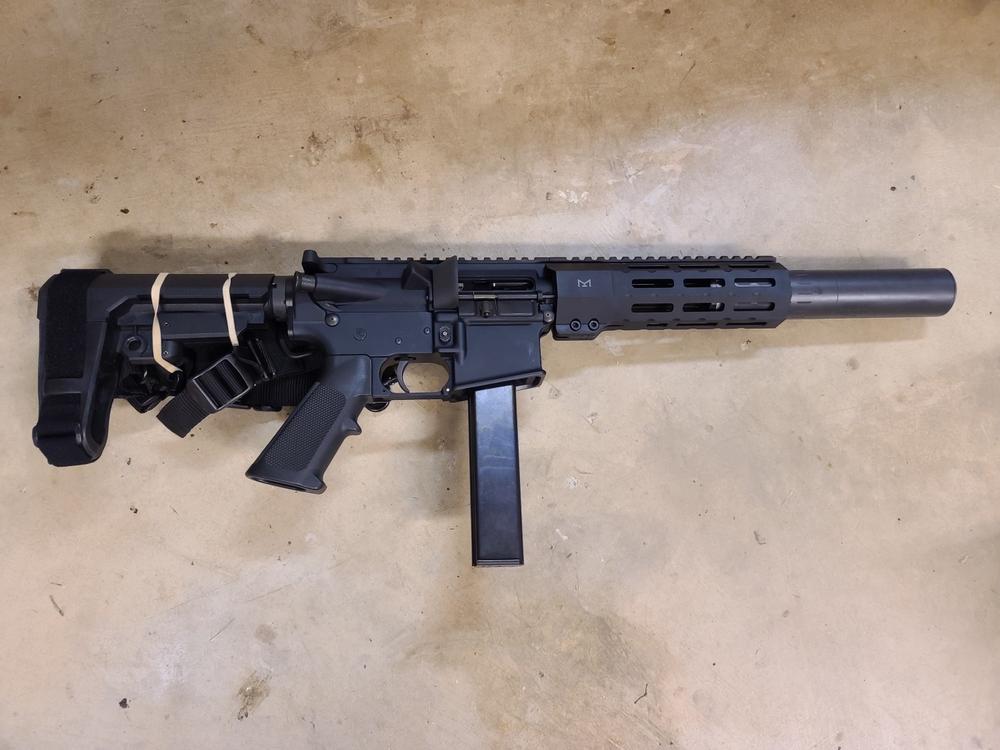 KAK 9MM AR15 Configurable Buffer Kit - Customer Photo From Matthew Martin