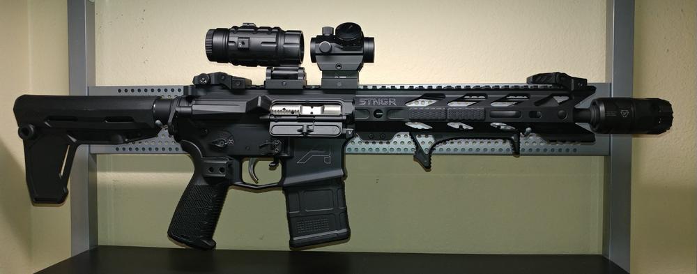 KAK Shockwave Pistol Receiver Extension / Buffer Tube - Customer Photo From Rudy Ortiz