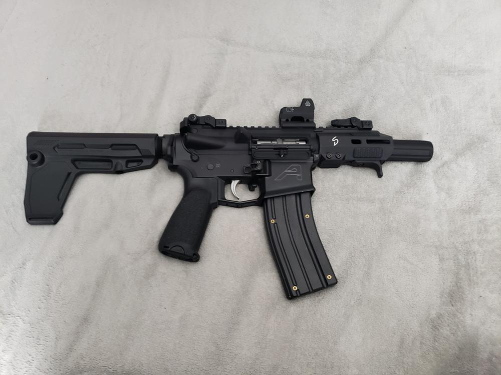 KAK Shockwave Pistol Receiver Extension / Buffer Tube - Customer Photo From Rudy Ortiz