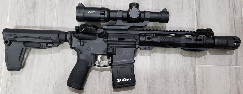 KAK Shockwave Pistol Receiver Extension / Buffer Tube - Customer Photo From Rudy Ortiz