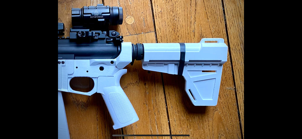 KAK Shockwave Pistol Receiver Extension / Buffer Tube - Customer Photo From Richard Zhang