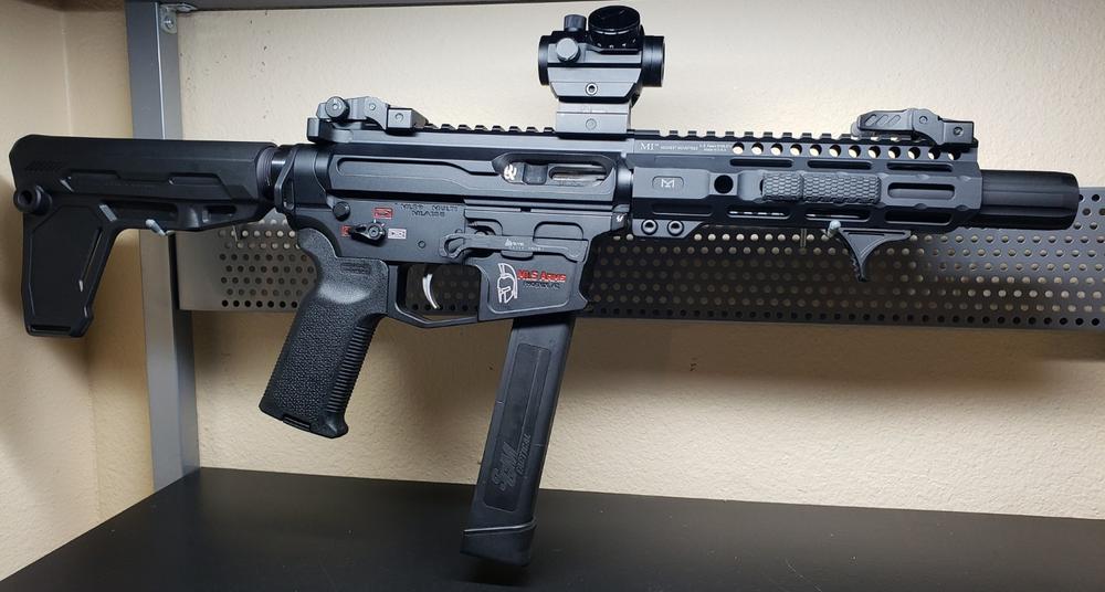 KAK Shockwave Pistol Receiver Extension / Buffer Tube - Customer Photo From Rudy Ortiz