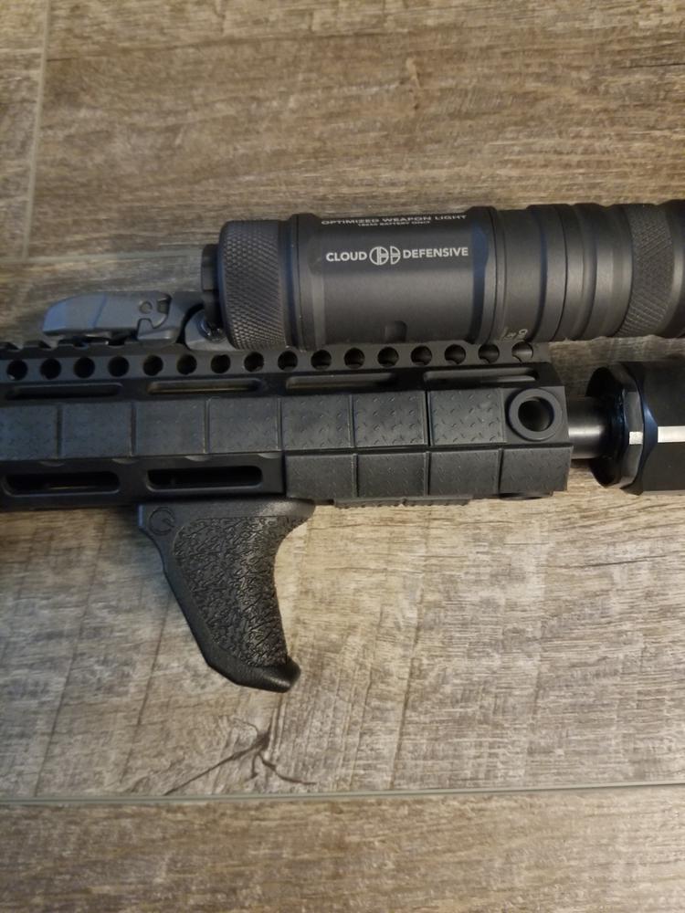 Trinity Force KeyMod / M LOK Rail Covers - Black - Customer Photo From Cameron