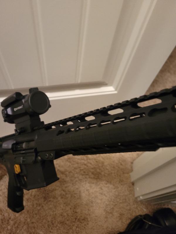 Trinity Force KeyMod / M LOK Rail Covers - Black - Customer Photo From Randall Bowie