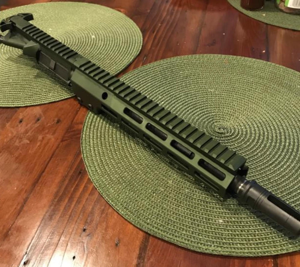 Geissele Automatics Super Duty AR-15 Complete Upper Receiver Mid-length - OD Green - 16" - Customer Photo From Daniel Lederman