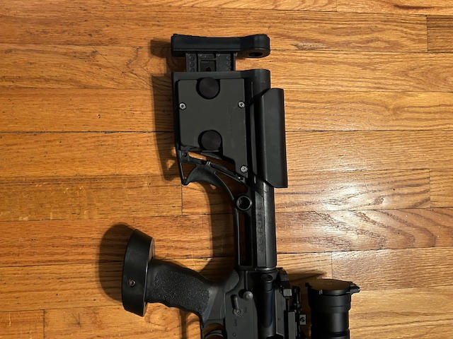 Luth-AR MBA-1 Fixed Stock for AR-15 & AR-10 Rifle Length A2/A1 Buffer Tube - Black - Customer Photo From John Cusimano