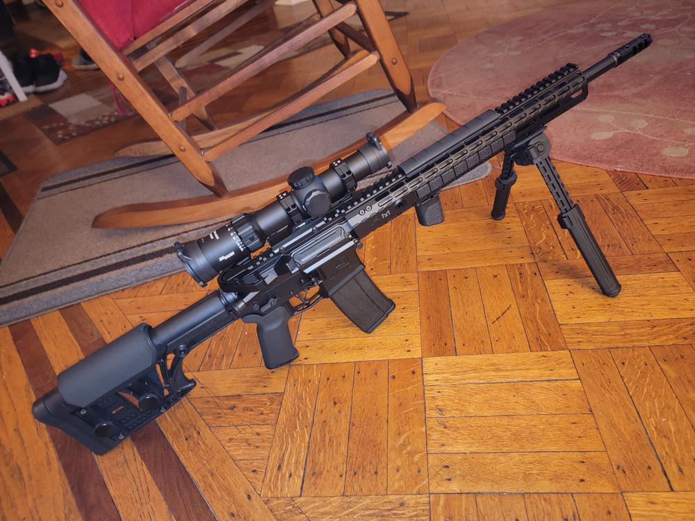 Luth-AR MBA-1 Fixed Stock for AR-15 & AR-10 Rifle Length A2/A1 Buffer Tube - Black - Customer Photo From Kenny M.