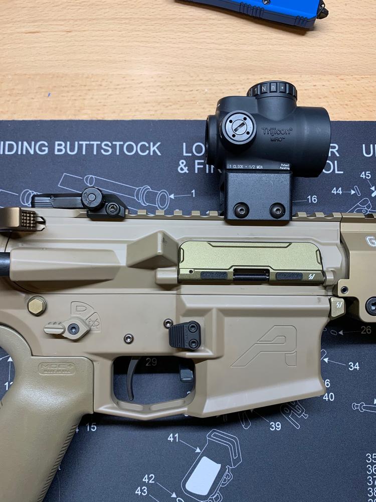 Magpul Enhanced AR Magazine Release - Black - Customer Photo From L