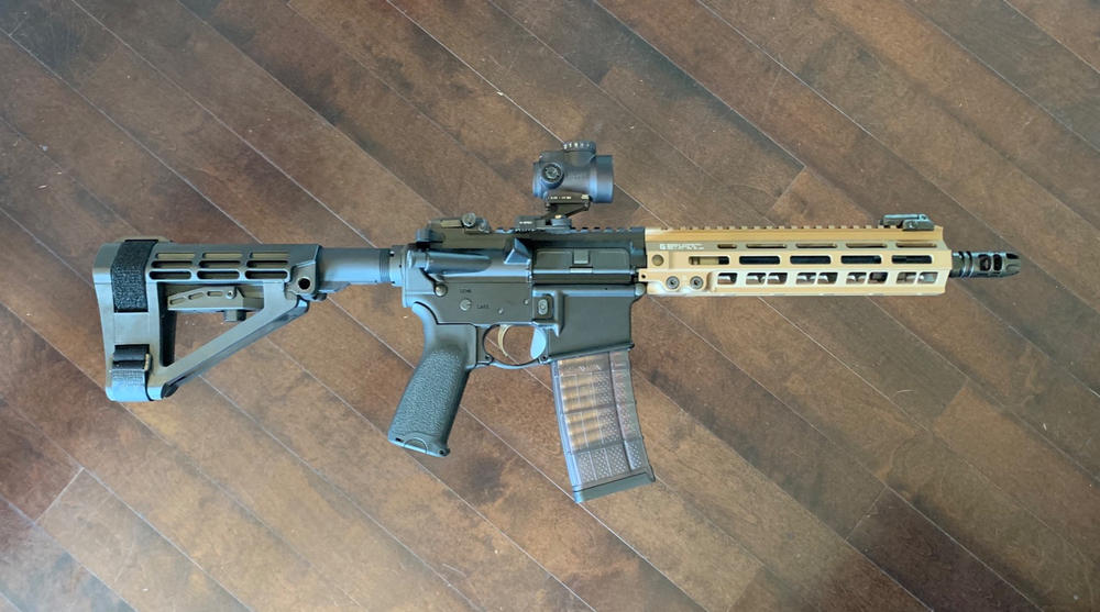 Geissele Super Modular Rail MK8 M-LOK Handguard - 9.5", DDC - Customer Photo From John Cole