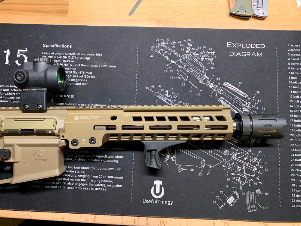 Geissle Super Modular Rail MK14 M-LOK Handguard - Customer Photo From L