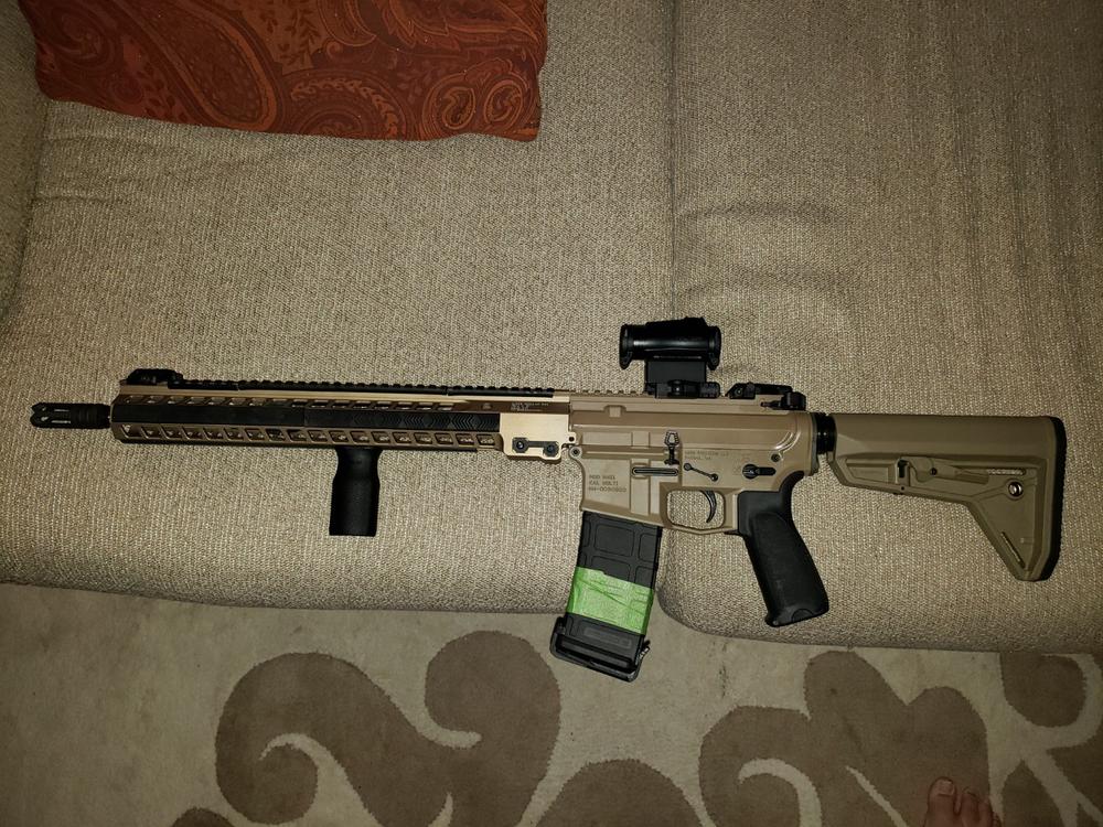 Geissle Super Modular Rail MK14 M-LOK Handguard - 15", DDC - Customer Photo From Tyler P.