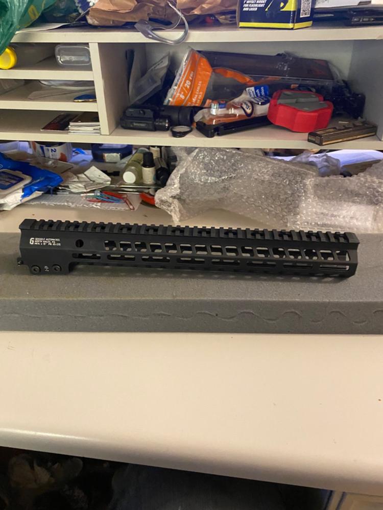 Geissele Super Modular Rail MK14 M-LOK Handguard - 15", Black - Customer Photo From Charles Dickens