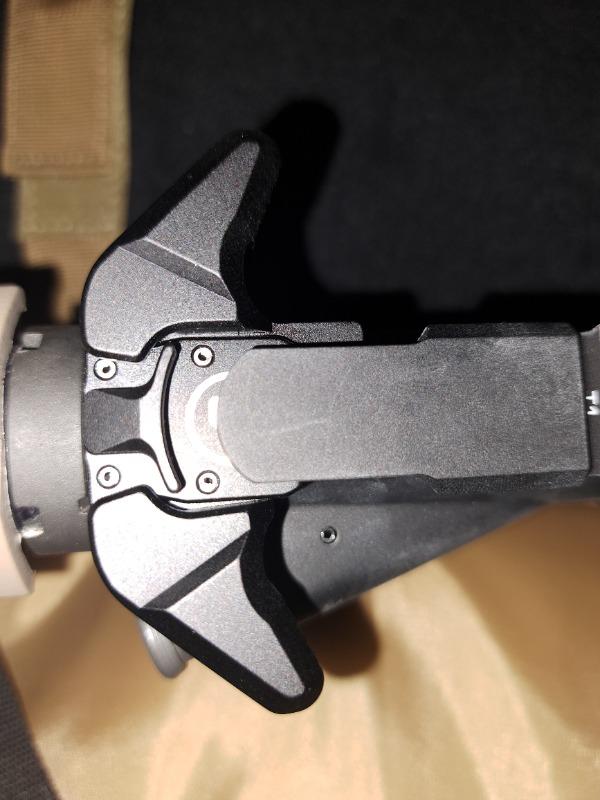 Aero Precision AR-15 BREACH Ambidextrous Charging Handle - Large Latch, Black - Customer Photo From Chris Foulk