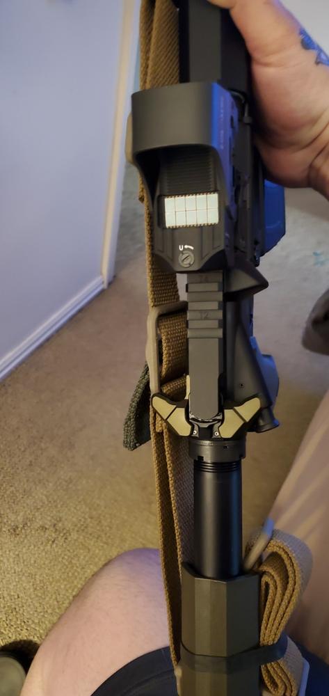 Aero Precision AR-15 BREACH Ambidextrous Charging Handle - Small Latch, OD Green - Customer Photo From Mike Marciniw