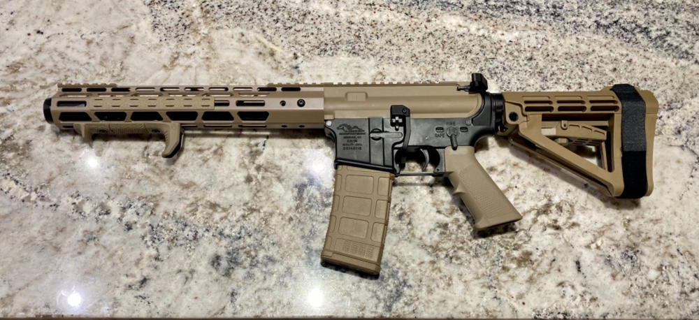 Magpul M-LOK Hand Stop Kit - Black - FDE - Customer Photo From Jed Simpson