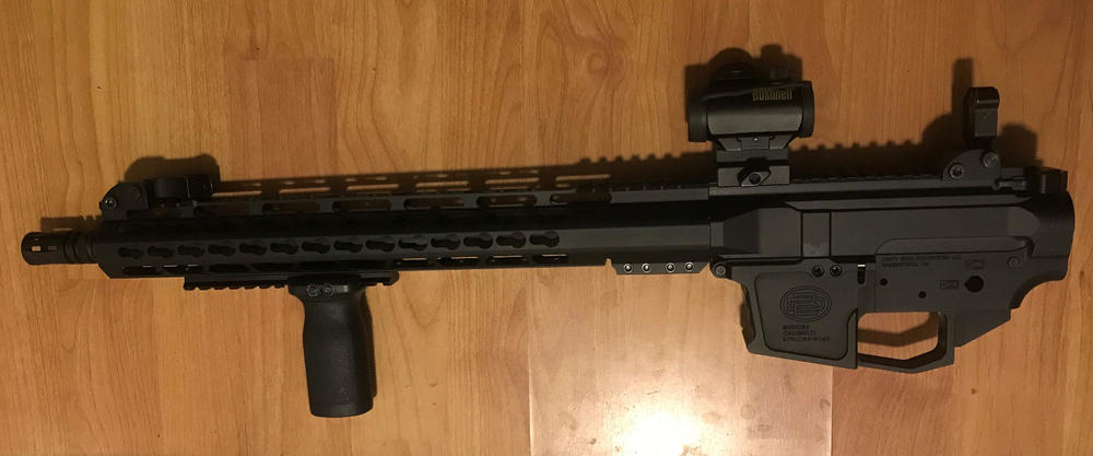 Dirty Bird DB9 9mm Billet Lower Receiver - CA Compliant (Blem) - Customer Photo From Michael Gallardo