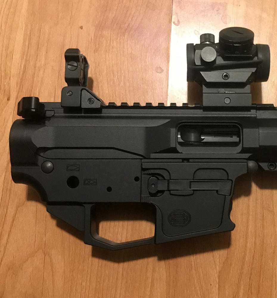 Dirty Bird DB9 9mm Billet Lower Receiver - CA Compliant (Blem) - Customer Photo From Michael Gallardo