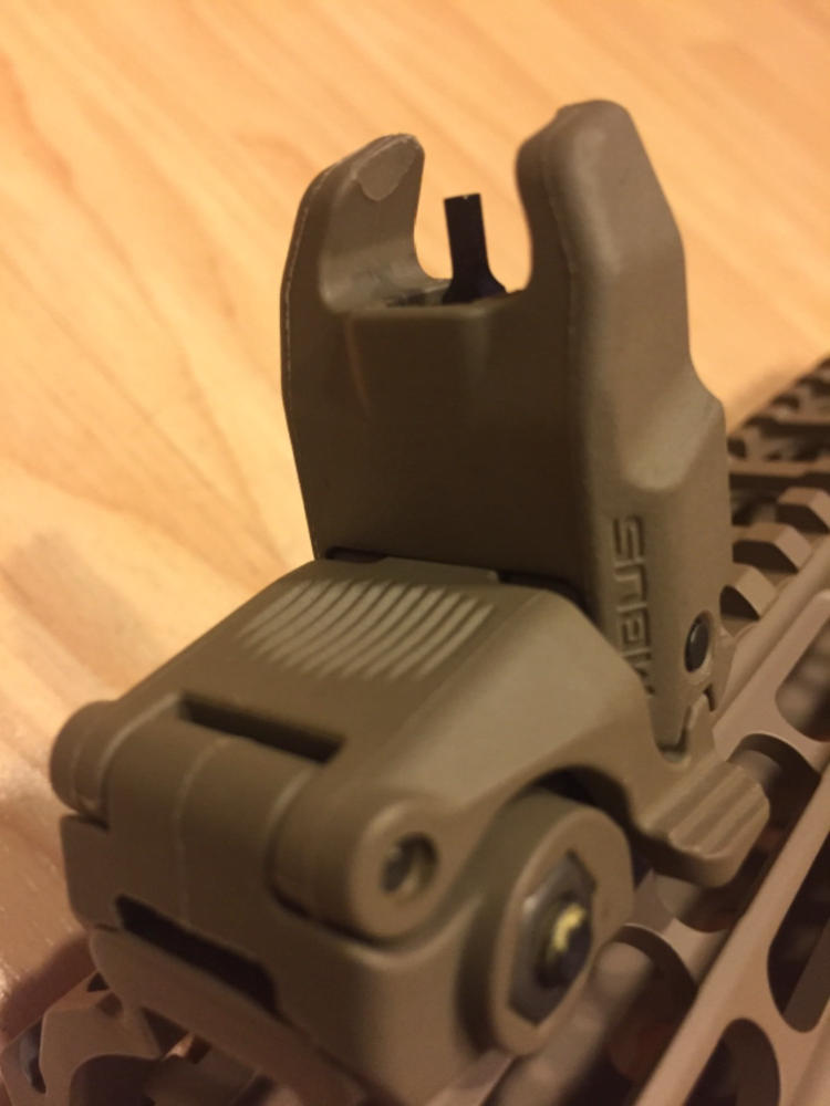 Magpul MBUS Front Flip-Up Sight Gen 2 - FDE - Customer Photo From Cheston Souza