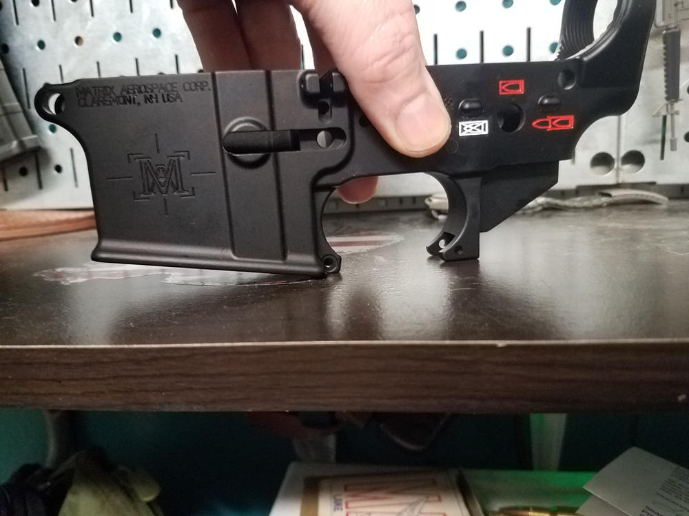 Matrix Arms AR-15 Forged Stripped Lower Receiver - Customer Photo From Kyle Parrish