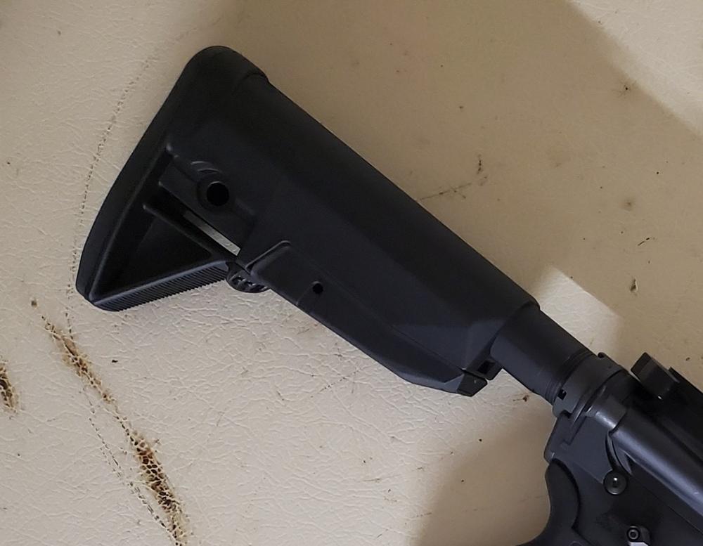 BCMGUNFIGHTER Stock - MOD 0 - Black - Customer Photo From Travis Bettcher