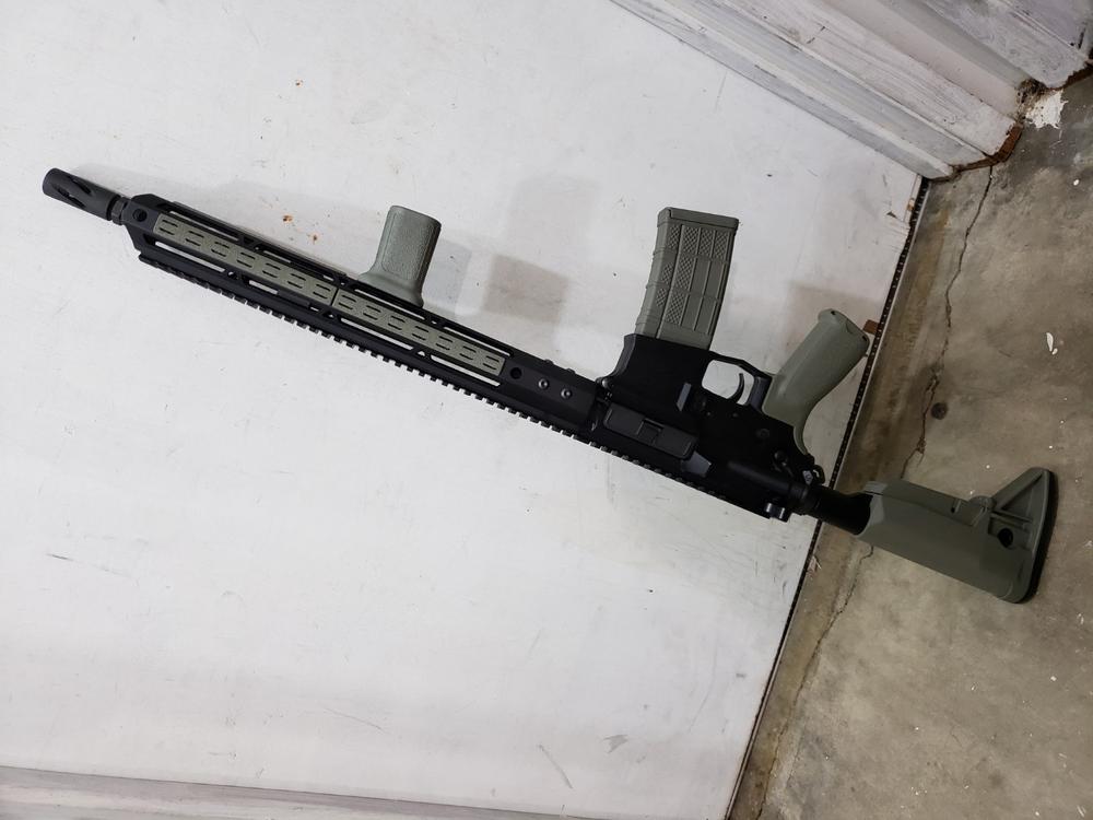 BCMGUNFIGHTER Stock - MOD 0 - Foliage Green - Customer Photo From Fred Ordonez