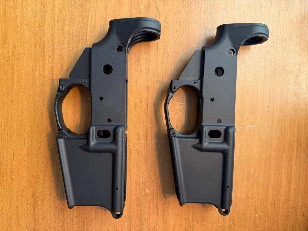 Anderson Stripped Lower Receiver - No Logo - Black - Customer Photo From Roy Olson