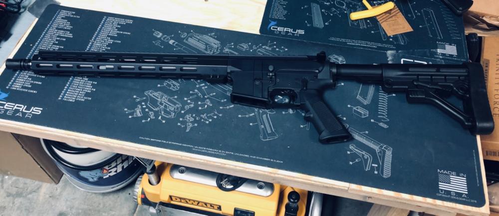 NBS 16" Slick Side Billet 5.56 Midlength 416R M-LOK Rifle Kit - Customer Photo From Ryan P.