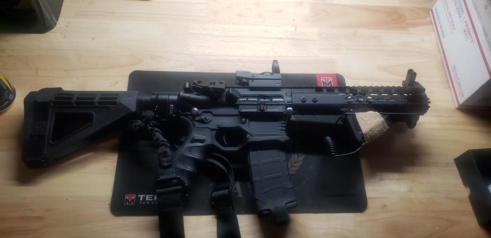 NBS 7.5" 5.56 NATO 1:7 Black Nitride Pistol Length Barrel - Customer Photo From Joshua Smith