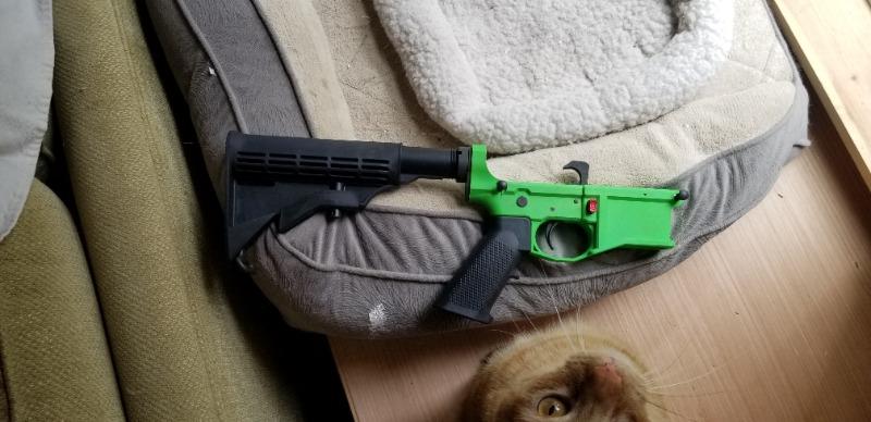 AR-15 Lower Parts Kit Configurator - Customer Photo From james browning