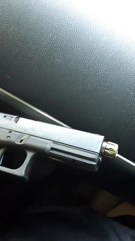 Strike Industries 9MM Barrel Cover Thread Protector - Customer Photo From Johnathan 