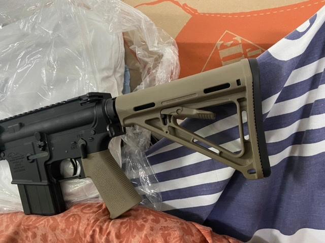 Magpul MOE Mil-Spec Stock & Buffer Kit - FDE - Customer Photo From Philippe Kammerer