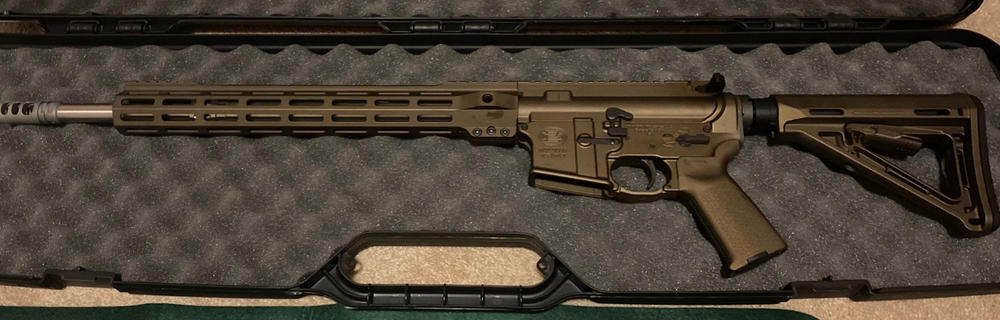 Magpul MOE Mil-Spec Stock and Grip - Midnight Bronze - Customer Photo From Matt Wherry